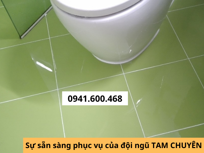 Chống thấm toilet tại Q1
