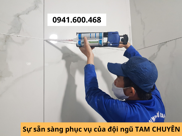 Công nghệ chà ron chống thấm