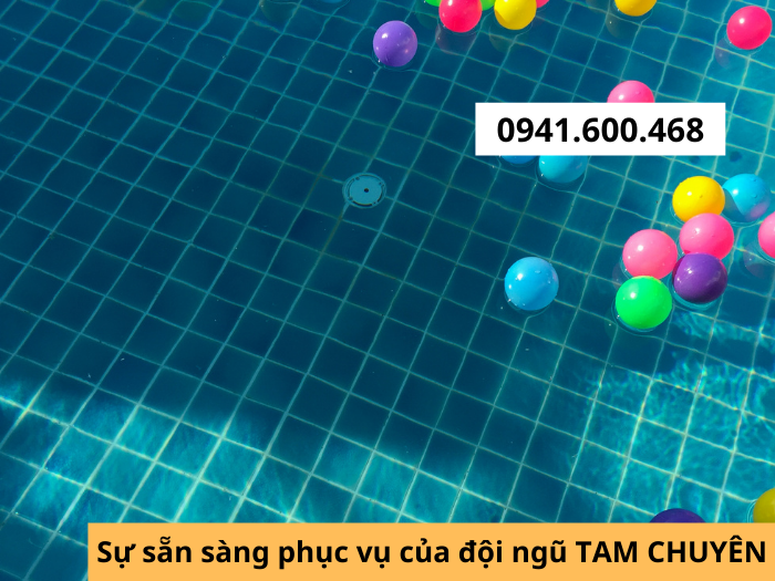 Keo ron chống thấm bể bơi