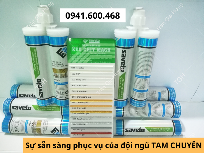 Keo ron chống thấm nhà tắm