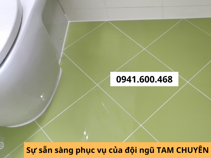 Keo ron chống thấm toilet