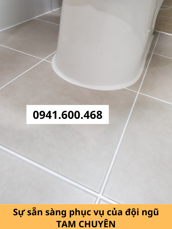 Quy trình chống thấm đường ron nhà tắm