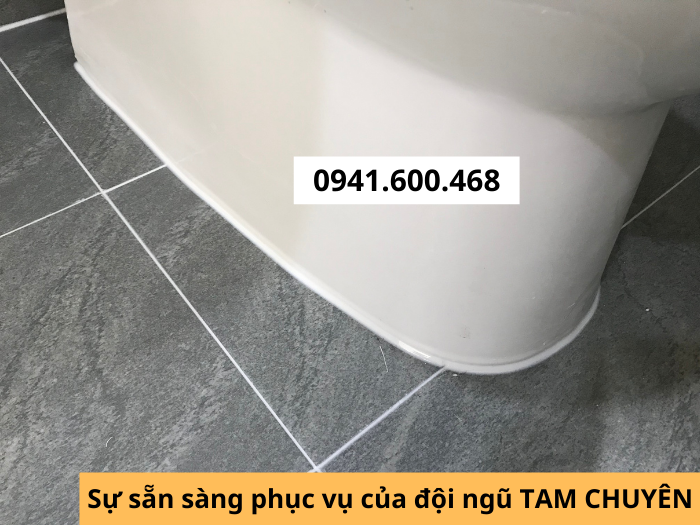 Quy trình chống thấm đường ron nhà tắm